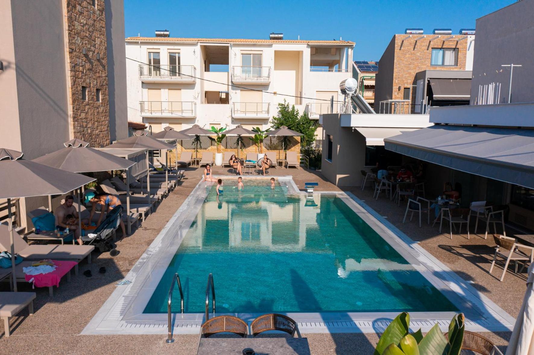Callista Suites Flogita Zewnętrze zdjęcie